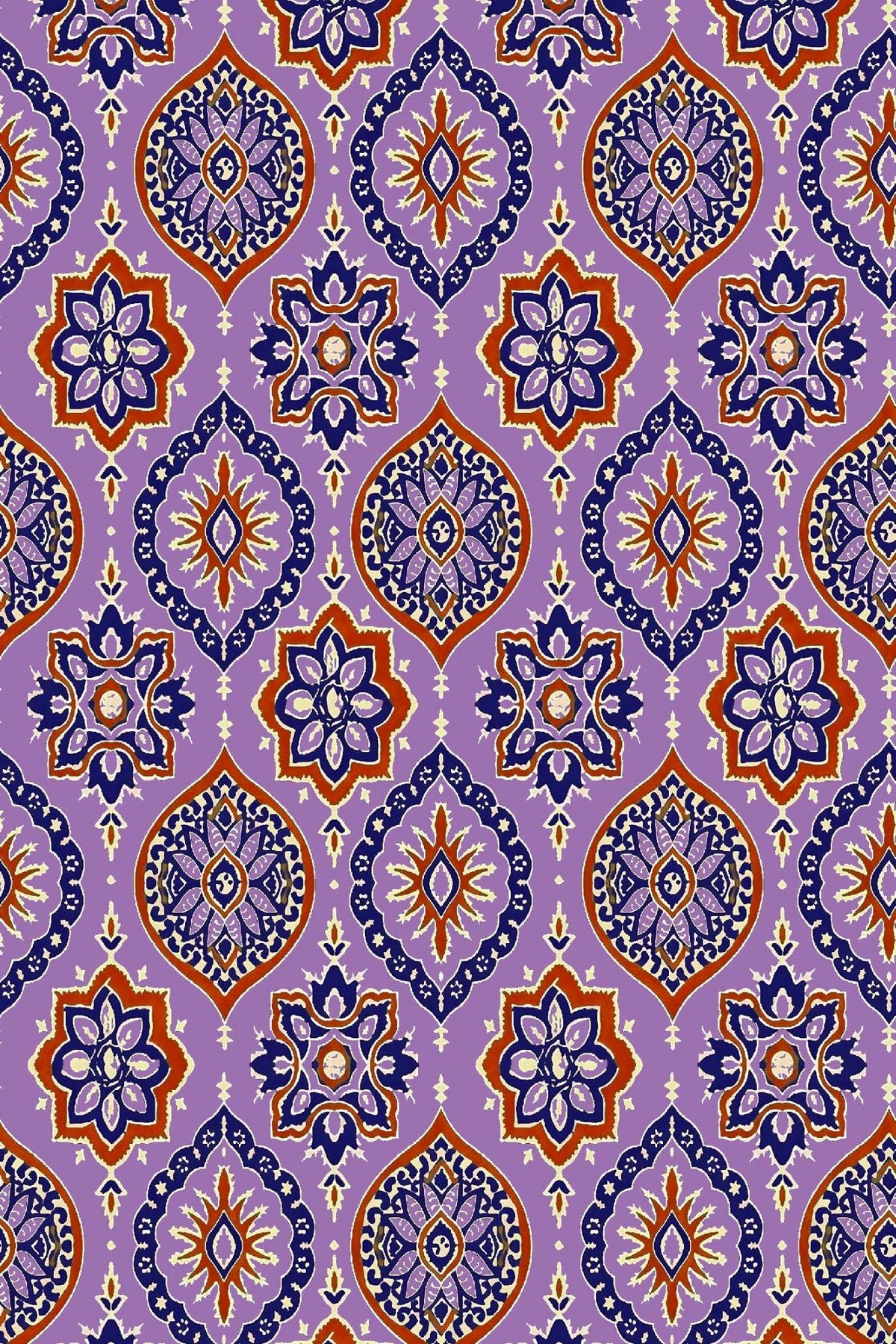 Floral Purple Print - CC-1100