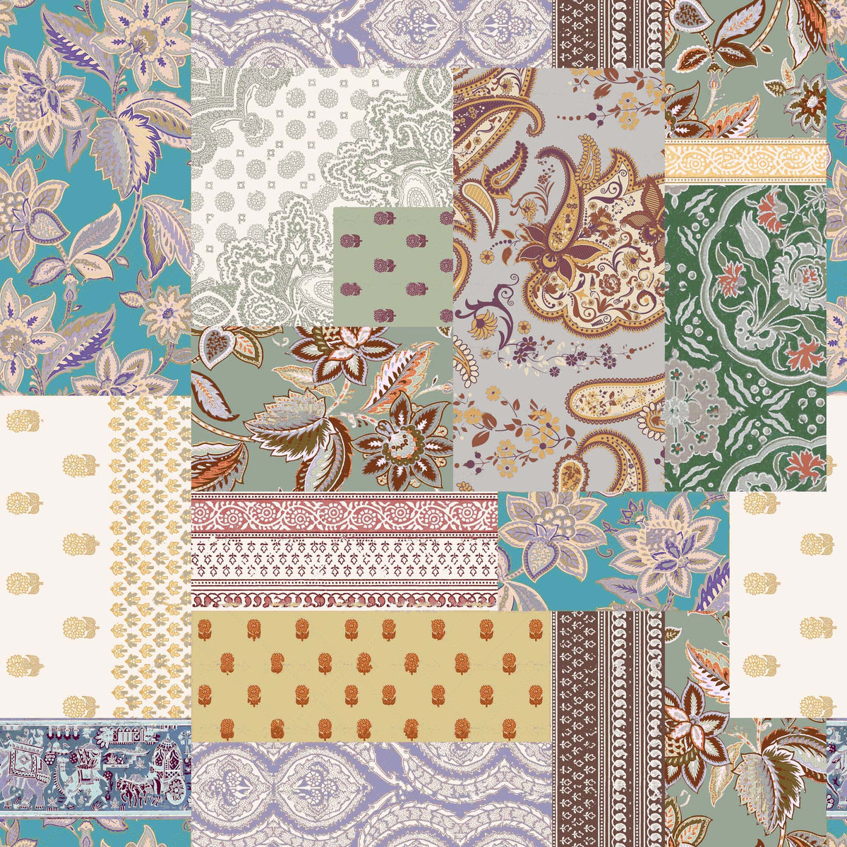 Floral Fusion Pattern - CC - 1119 - 02