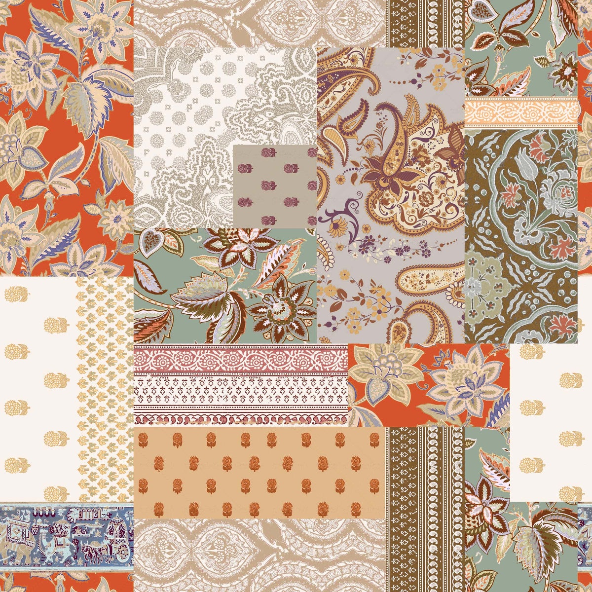 Floral Fusion Pattern - CC - 1119 - 03