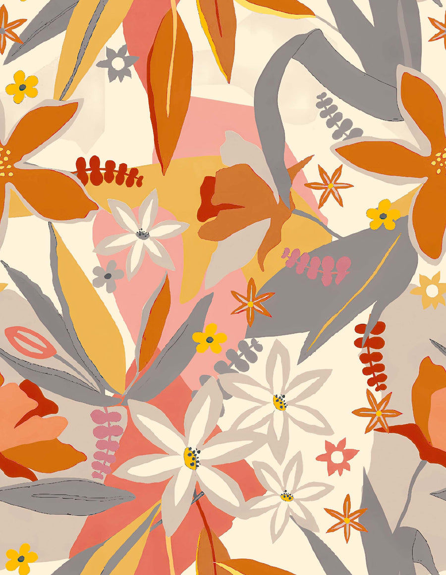 Floral Wallpaper Pattern - CC - 1129 - Image 1