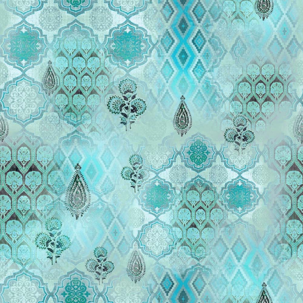 Floral Block like Pattern - CC - 1134 - 03