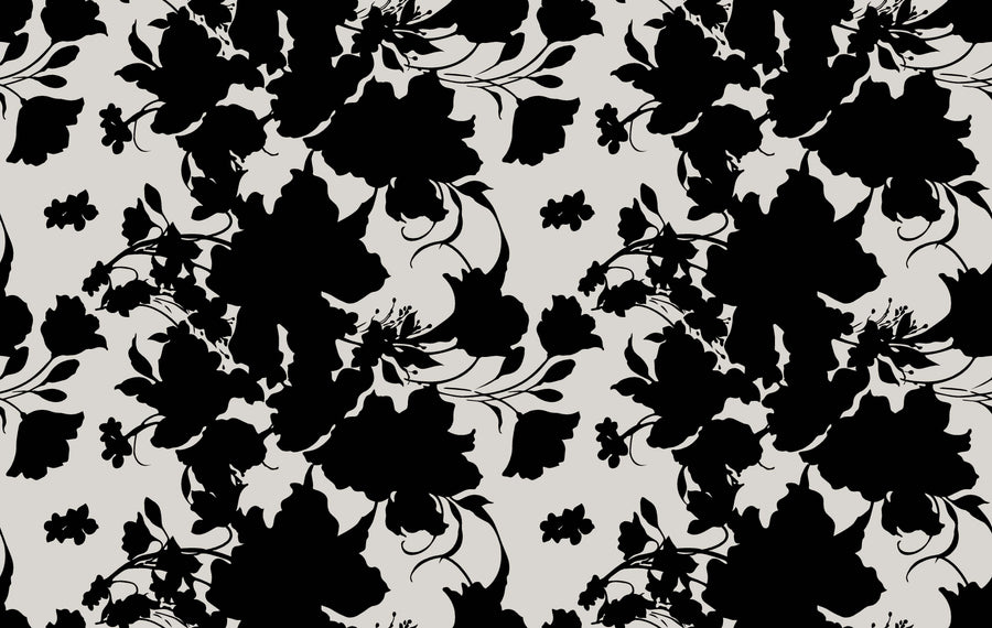 Black Flowers - CC - 1143 - Image 1