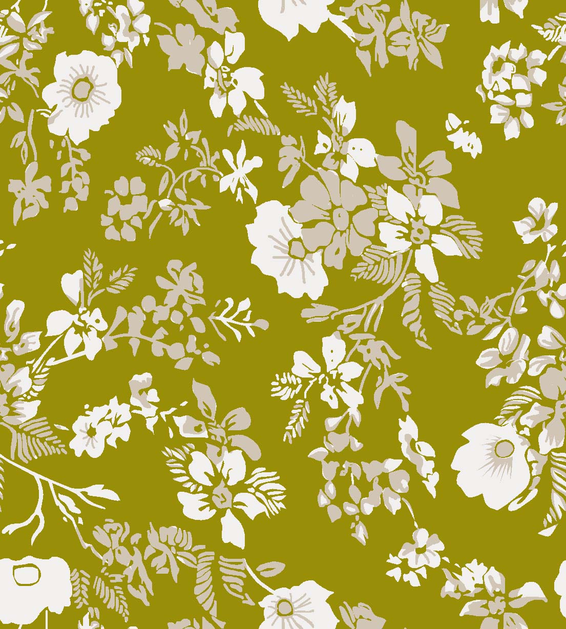 Pastel Flowers Pattern - CC - 1144