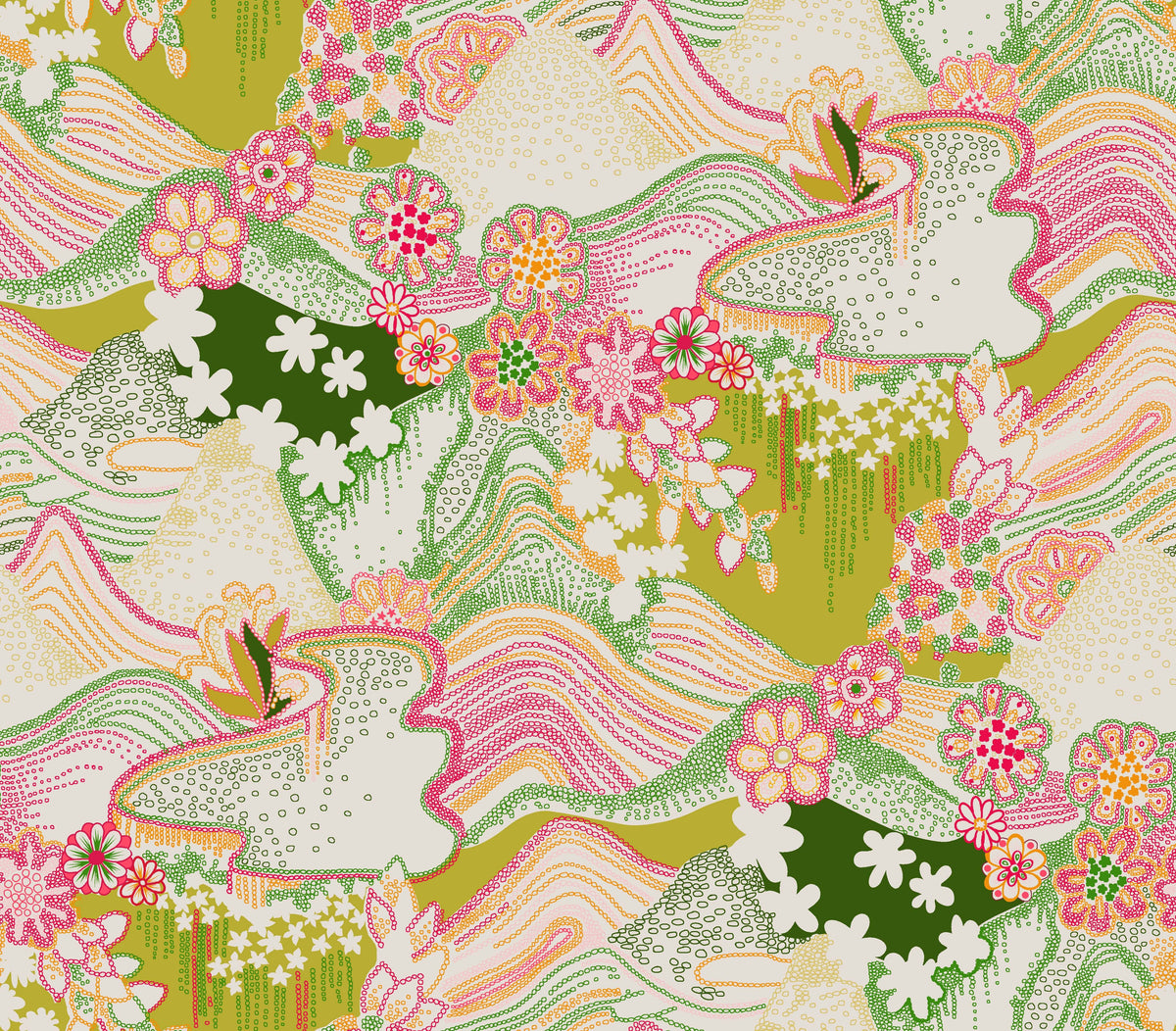 Pastel Scenery Pattern - CC -1145