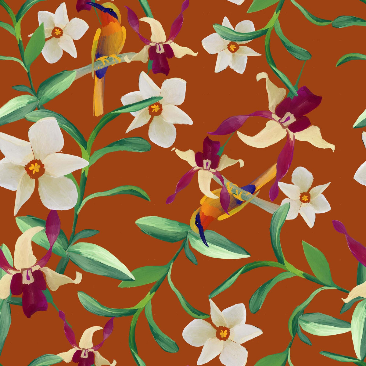 Botanical Themed Pattern - CC - 1194