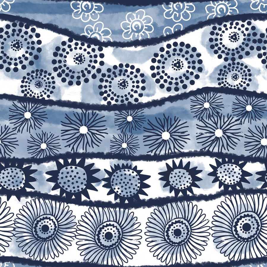 Folk art Floral Motifs - CC - 1203 - Image 1