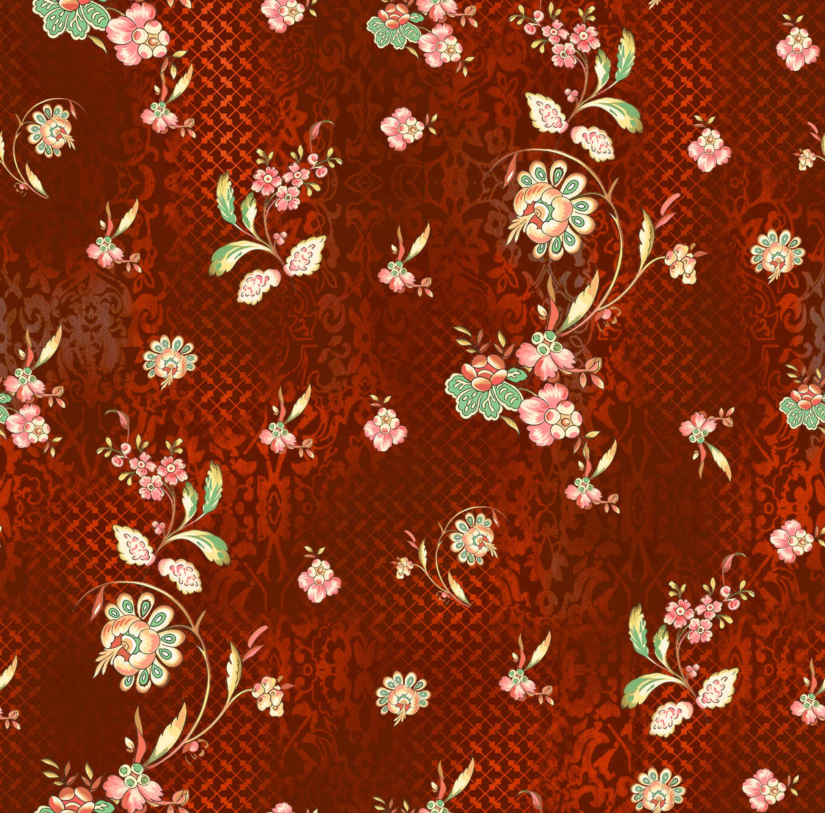 Flowers & Vines Pattern - CC - 1208