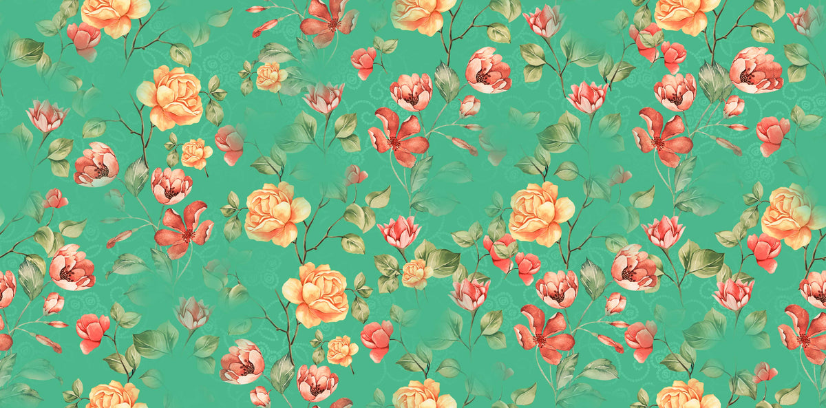 Vintage Floral Pattern - CC - 1209 - 02