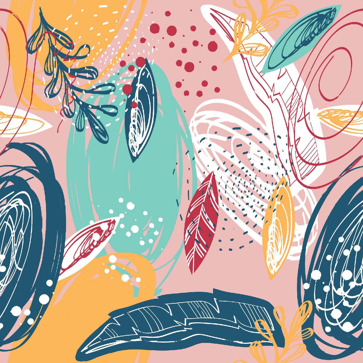 Illustrative style Pattern - CC - 1212