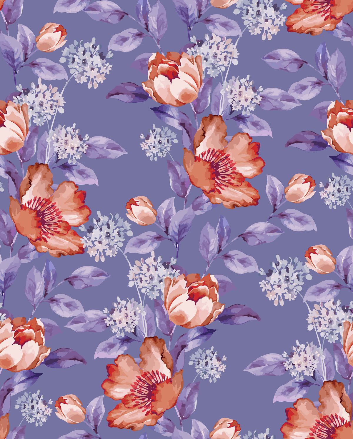 Vintage Charm Floral like Pattern - CC - 1230 - 02