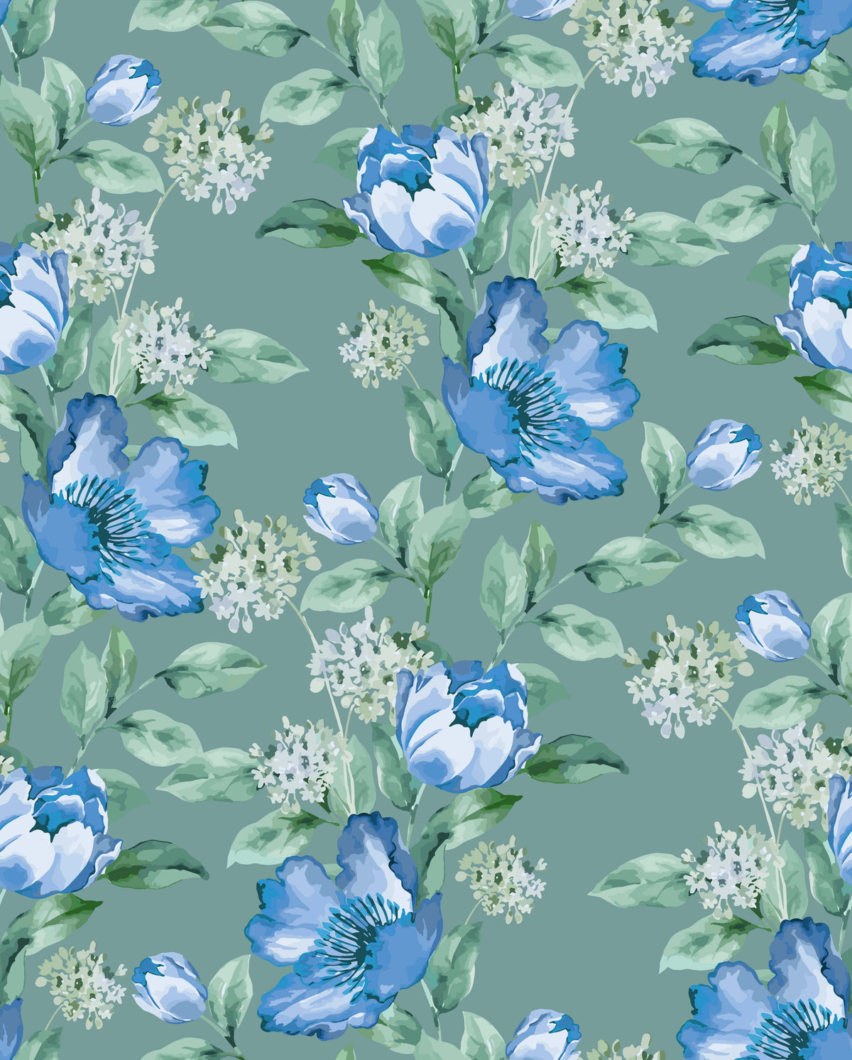 Vintage Charm Floral like Pattern - CC - 1230 - 03
