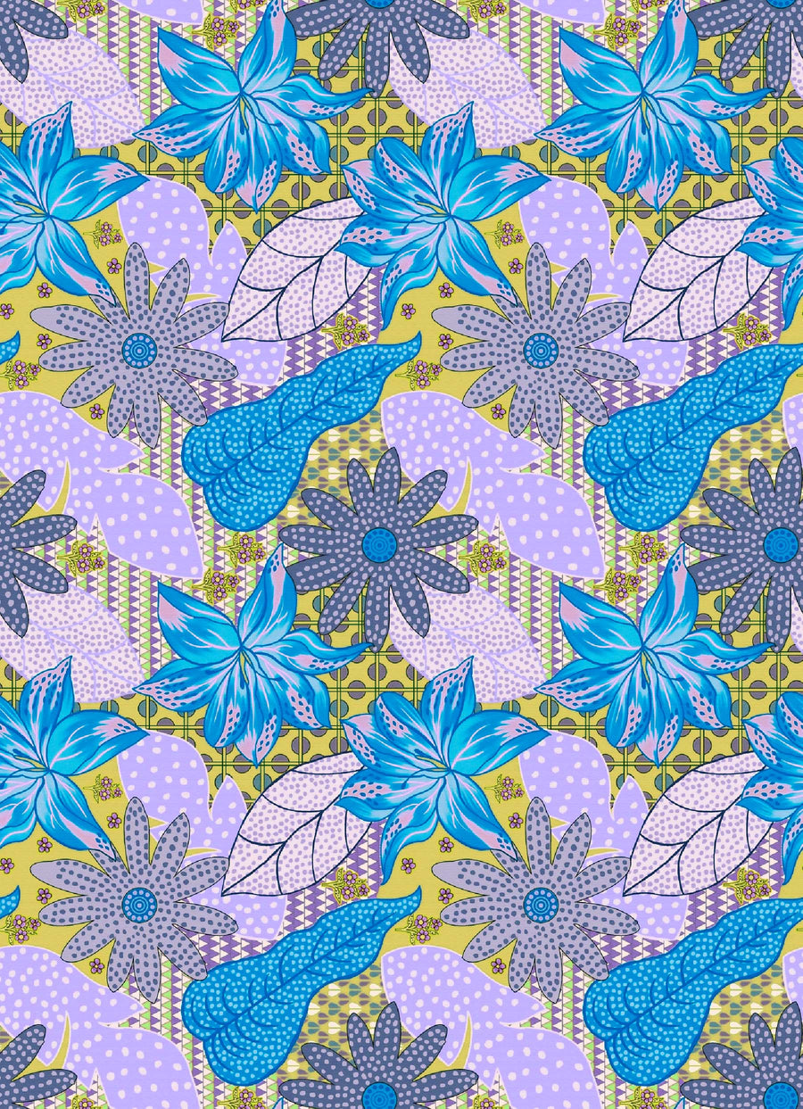 Folk Art Inspired Floral Pattern - CC - 1238 - 1 - Image 1