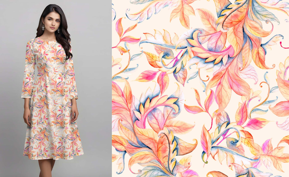 Delicate Floral Pattern - CC - 9731