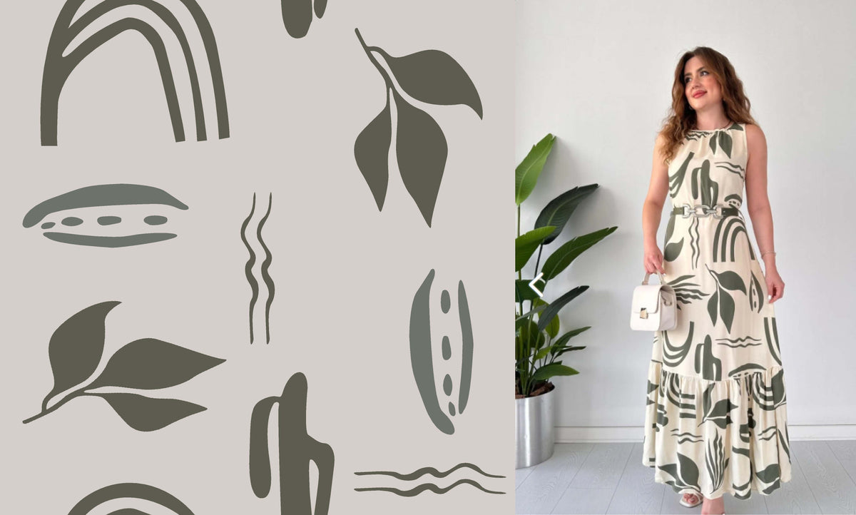 Abstract Organic Shape Pattern - CC - 9795