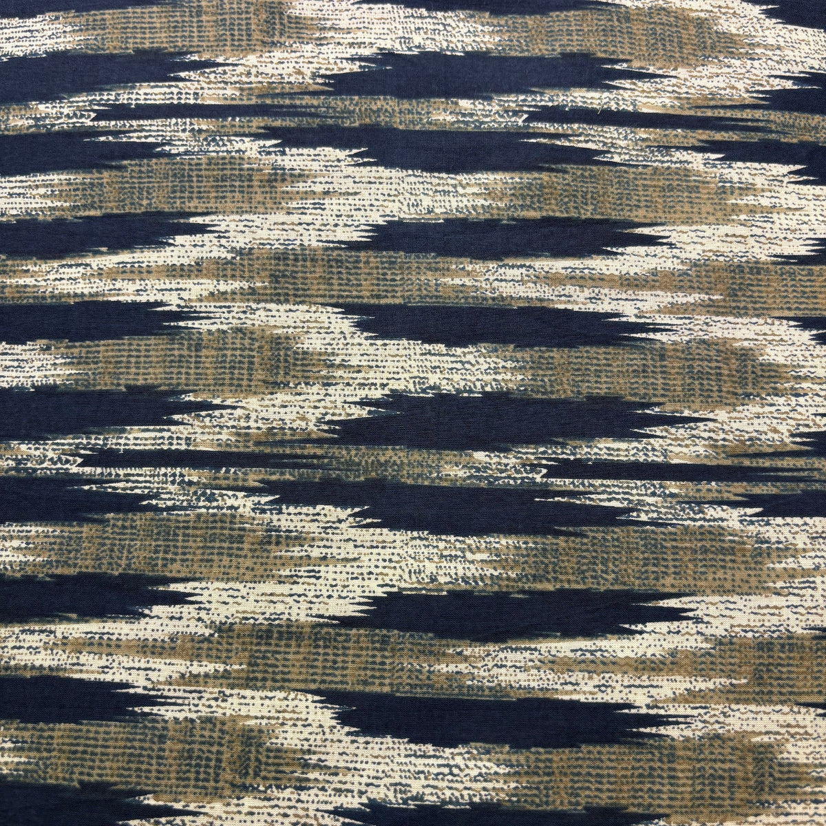 Deadstock Cotton Ikat - 8 yards + Free Shipping