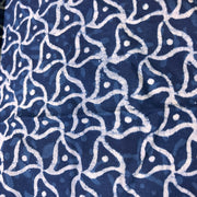 Dabu Indigo Handblock Cotton Print - Geometric Pattern Print - Image 2