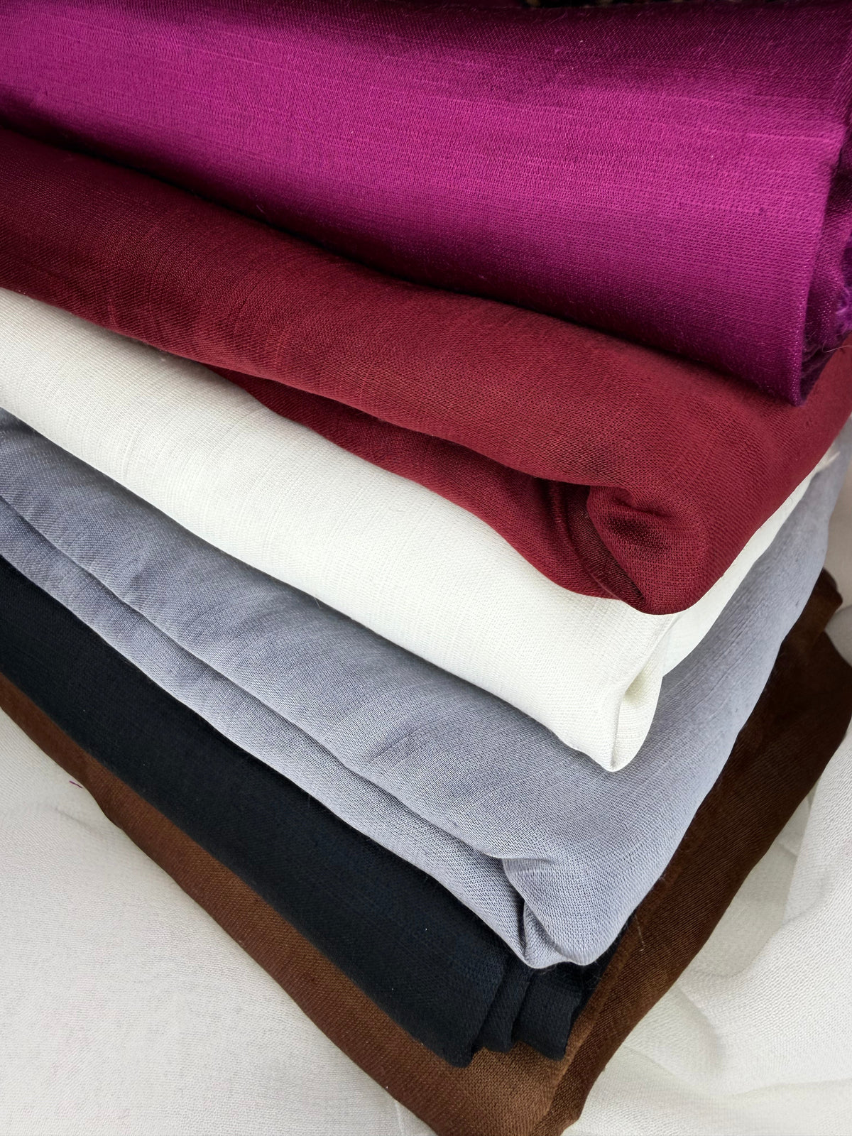 Ontario Blend Fabric Bundle - 6 Yards (3 Colors, 2-Yard Pre-Cuts) | Free Canada Shipping