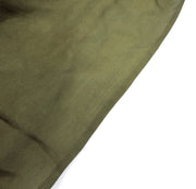 Dark Olive Green Habotai Silk (40 GSM) - Image 2