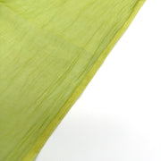 Green Tea Cotton Gauze Semi-Silk Fabric, Sheer & Lightweight - Image 4