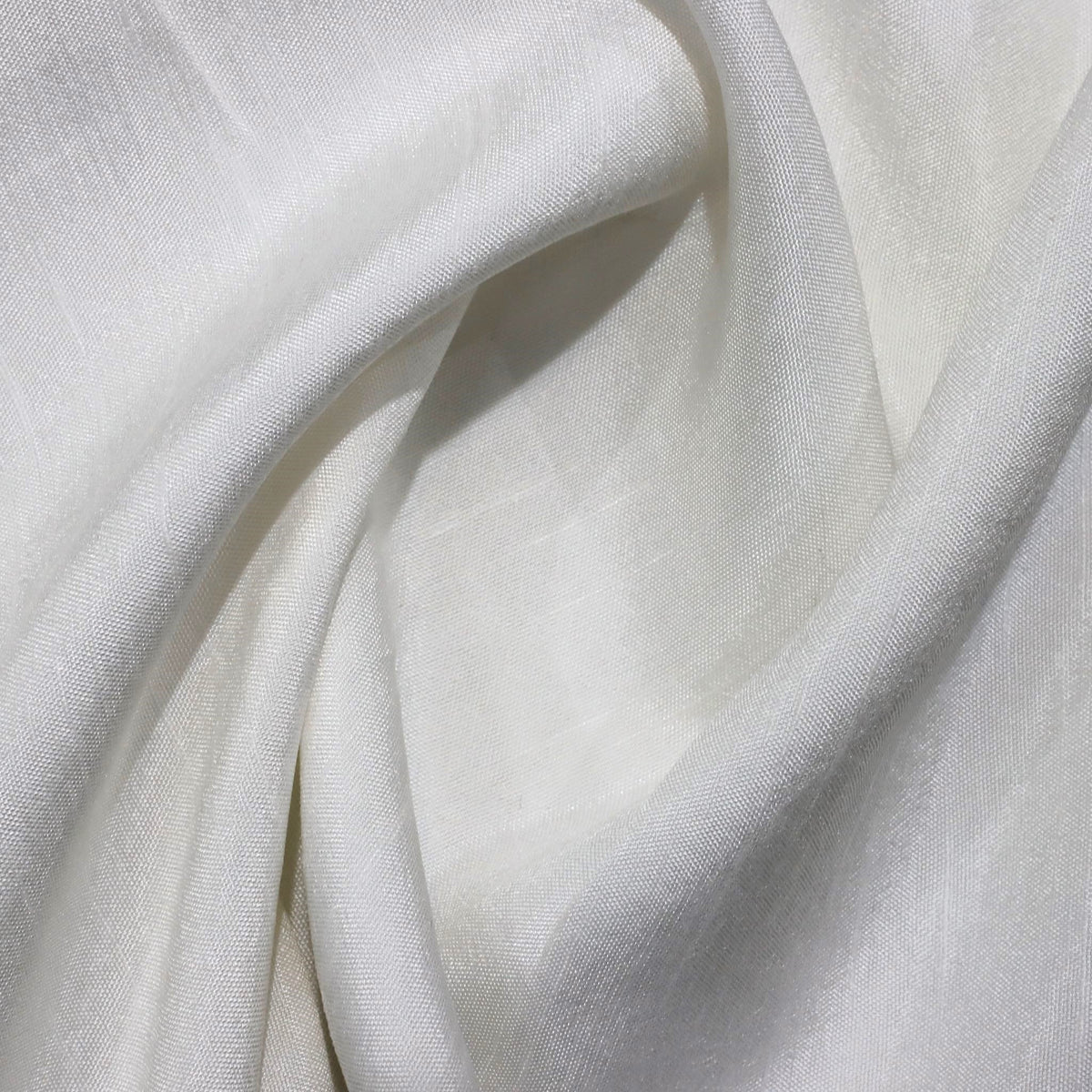 Undyed Semi Dupioni Silk Fabric 44 Inches Wide 60 GSM